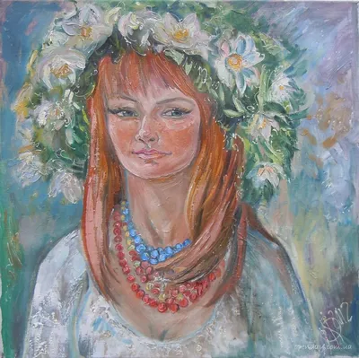 ᐉ Купить Картина по номерам Девушка весна GX32687 • цена 260 грн в Украине