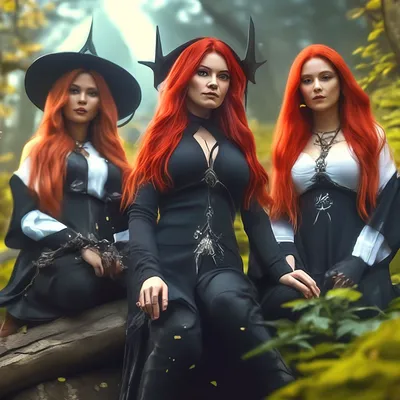 Девушки ведьмы