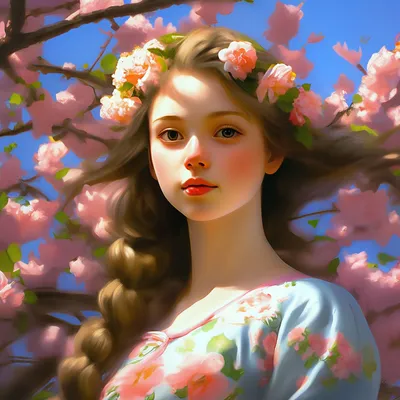 Поделка Девушка Весна №302074 - «Весна-красна!» (29.03.2022 - 21:22)