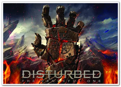 Disturbed Плакат купить за 690 ₽ в интернет-магазине Print Bar  MZK-464399-plk