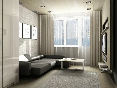 Дизайн однокомнатной квартиры в Москве | L.DesignStudio
