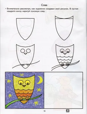 Рисунки учеников. Работы детей 7, 8-10 лет