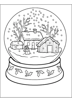 Раскраски новогодняя ёлка распечатать бесплатно в формате А4 (89 картинок)  | RaskraskA4.ru