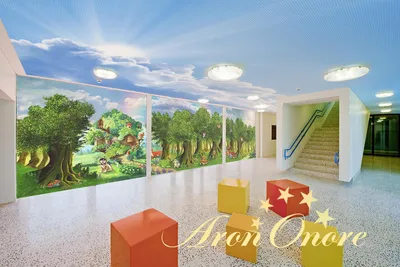 Идеи росписи стен в детском саду: студия аэрографии в Москве «Aron-Onore»