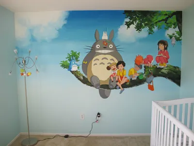 Рисунки на стенах в детских комнатах - что нарисовать