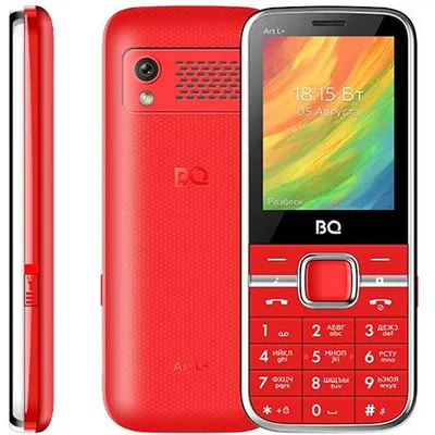 Сотовый телефон BQ Mobile BQ-2448 Art L+ Red