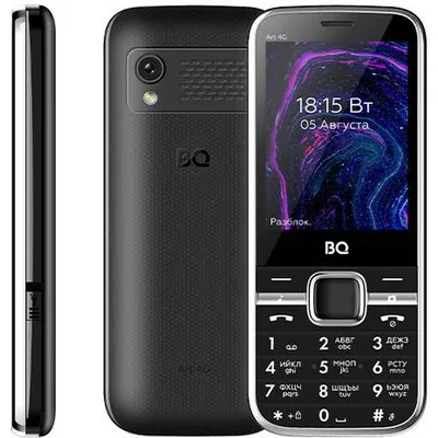 Мобильный телефон BQ Mobile BQ-2800L Art 4G Black - отзывы покупателей на  маркетплейсе Мегамаркет | Артикул: 600005162053
