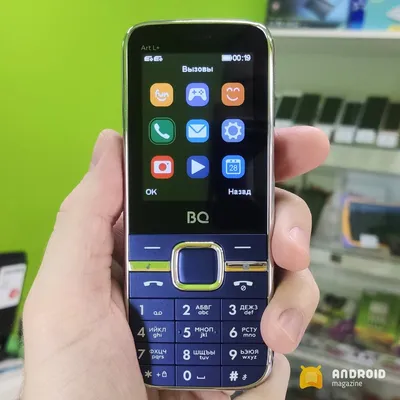 Обзор кнопочного телефона BQ 2448 Art L+ / Простой мобильник для тех, кому  не нужен смартфон | Android-Magazine.ru / Обзоры | Дзен