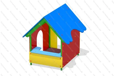 Игровой домик без двери для детей пластиковый большой, детский для улицы и  дома - купить с доставкой по выгодным ценам в интернет-магазине OZON  (1236573754)