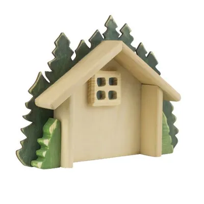Картинка домик в лесу Фэнтези Фантастический мир