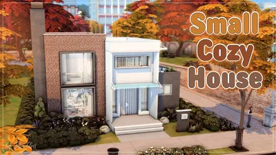 Дом в японском стиле в The Sims 4 Снежные просторы