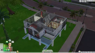 Уютный семейный дом | The Sims 4 | Строительство | NO CC - YouTube