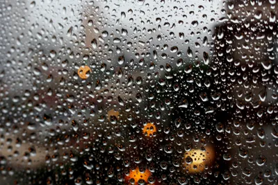 Дождь на стекле - красивые фото