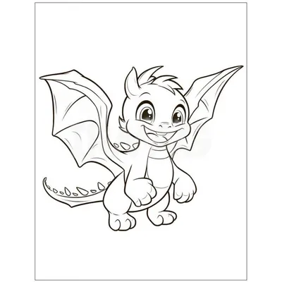 Книжка-раскраска Дракон Рисование Детей Взрослый, Девушка Дракон с,  Легендарное Существо, белый, млекопитающее png | Klipartz