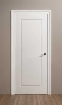 Межкомнатная дверь Турин В2 Белый матовый экошпон ZADOOR по цене 9271 руб.  купить в Москве в интернет-магазине Двери LEKO