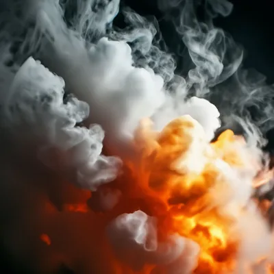 Полупрозрачный светящийся дым, красивый…» — создано в Шедевруме