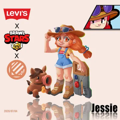 Jessie (Brawl Stars) - AIEasyPic
