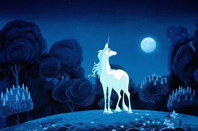 Cartoon Unicorn | A graceful vector ballet illustration