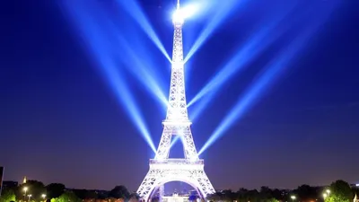 Обои 3d Эйфелева башня над рекой Сены в Париже, Настенные обои для  гостиной, телевизора, спальни, домашний декор | AliExpress
