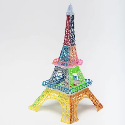 Обои на рабочий стол Tour Eiffel / Эйфелева башня на фоне голубого неба,  Париж, Франция / Paris, France, обои для рабочего стола, скачать обои, обои  бесплатно