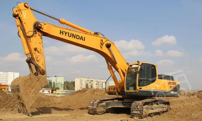 Гусеничный экскаватор Hyundai 330 LC-9S в аренду в Москве и области - цены,  характеристики