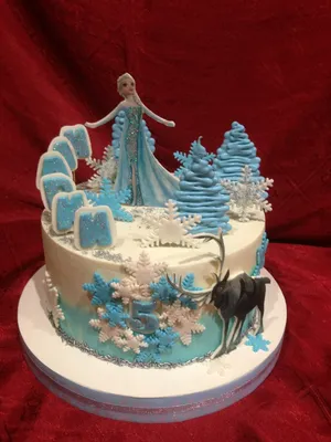 Торт Эльза. Торт Холодное сердце | Funny birthday cakes, Frozen birthday  cake, Themed cakes