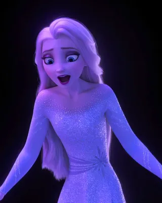 Frozen - Disney movie - Elsa - deviation, on fire
