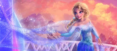 Обои на рабочий стол Elsa / Эльза из мультфильма Frozen / Холодное сердце,  by AyyaSAP, обои для рабочего стола, скачать обои, обои бесплатно