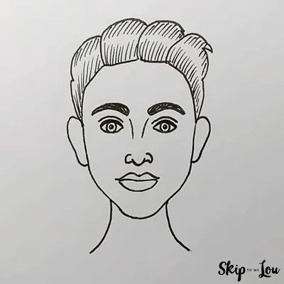 How to Draw a Face: 8 Step Simple Guide | Skip To My Lou