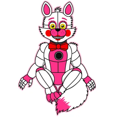 Брелок для ключей Foxy Funtime аниматроник фнаф - купить с доставкой по  выгодным ценам в интернет-магазине OZON (1287060718)