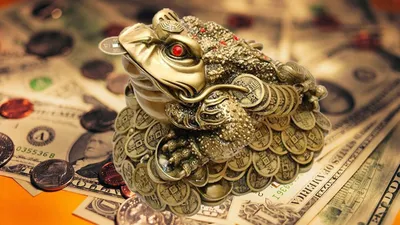 Жаба богатства с монеткой на процветание и достаток 4, 5 см, Фен Шуй купить  по цене 320 ₽ в интернет-магазине KazanExpress