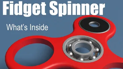 What's inside of a Fidget Spinner? - YouTube