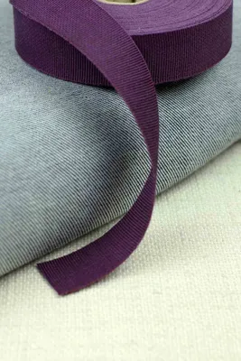 Органза прозрачная шелковая Valentino фиолетового цвета Valentino