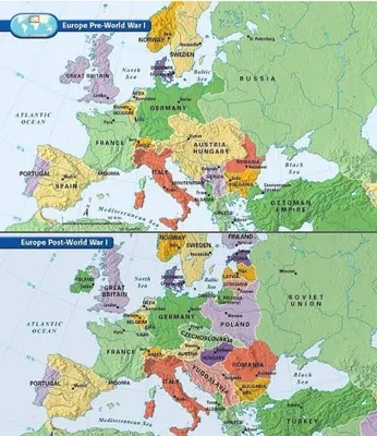 Карта Европы | Подробная карта Европы на русском языке | Физические,  политические, географические карты Европы с городами и дорогами | Карты  всех стран и городов Европы.