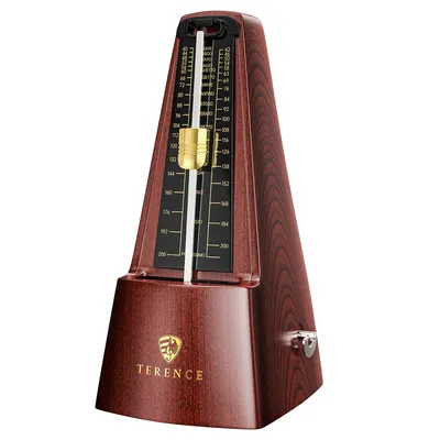 Amazon.com: Mechanical Metronomes for Piano Guitar Violin Bass Drum and  Other Musical Instruments Loud Sound and High Precision Track Beat and  Tempo for Beginners (Wood Grain) : Musical Instruments