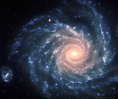 Галактика Водоворот М-51. Подробное описание экспоната, аудиогид,  интересные факты. Официальный сайт Artefact