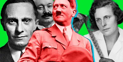Гитлер и восторженные толпы – цветные фотографии