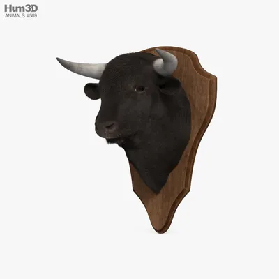 Оригинал схемы вышивки «Голова быка 2021» (№2187176) - Вышивка крестом
