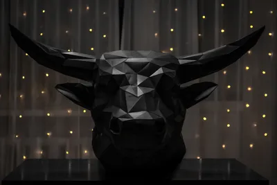 голова быка в черном PNG , бык, глава, черный PNG картинки и пнг рисунок  для бесплатной загрузки