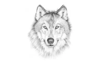 Голова волка 3D модель - Скачать Животные на 3DModels.org