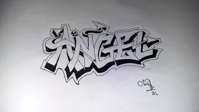 Рисунки граффити карандашом для начинающих (44 шт)