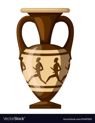 Керамика древней Греции Ваза Lekythos, Греция, ваза, древнегреческий,  глиняная посуда png | Klipartz
