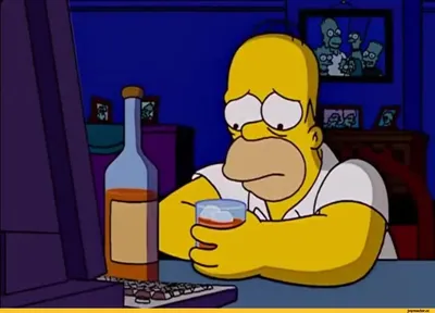 Alone and Sad (The SImpsons) Одинокий и грустный (Симпсоны) / гомер симпсон  :: The Simpsons (Симпсоны) :: Мультфильмы :: coub (Сoub) :: сайт хорошего  настроения / смешные картинки и другие приколы: комиксы,