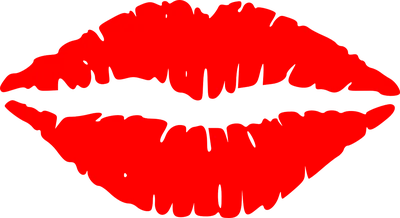Красный Поцелуй Губы Отметины Изолированы Белом Фоне стоковое фото  ©Fotofabrika 216408326