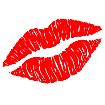Мультяшные Красные Губы Поцелуй Воздушный Поцелуй С Изолированными Сердцами  — стоковая векторная графика и другие изображения на тему Без людей - iStock
