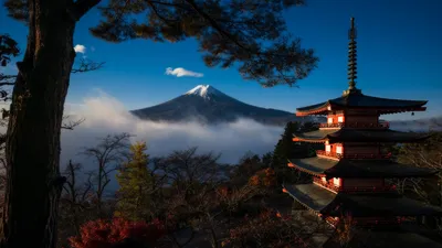 3d обои, пейзаж, горы, реки, Япония, Настенные обои для гостиной,  телевизора, спальни, Декор для дома | AliExpress