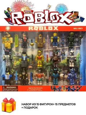 18 Piece Roblox Toys Action Figures Mixed Lot Figures + Accessories NO  CODES | eBay