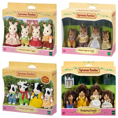 Sylvanian Families Toys set Baby white rabbit and panda Epoch (DF-20) | eBay