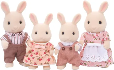 Miniature Sylvanian Families animal toys in display boxes —  Craftcheesefactory.com
