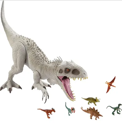 Индоминус Рекс - динозавр гибрид из фильма Мир Юрского Периода  (способности, слабости, создание) - YouTube